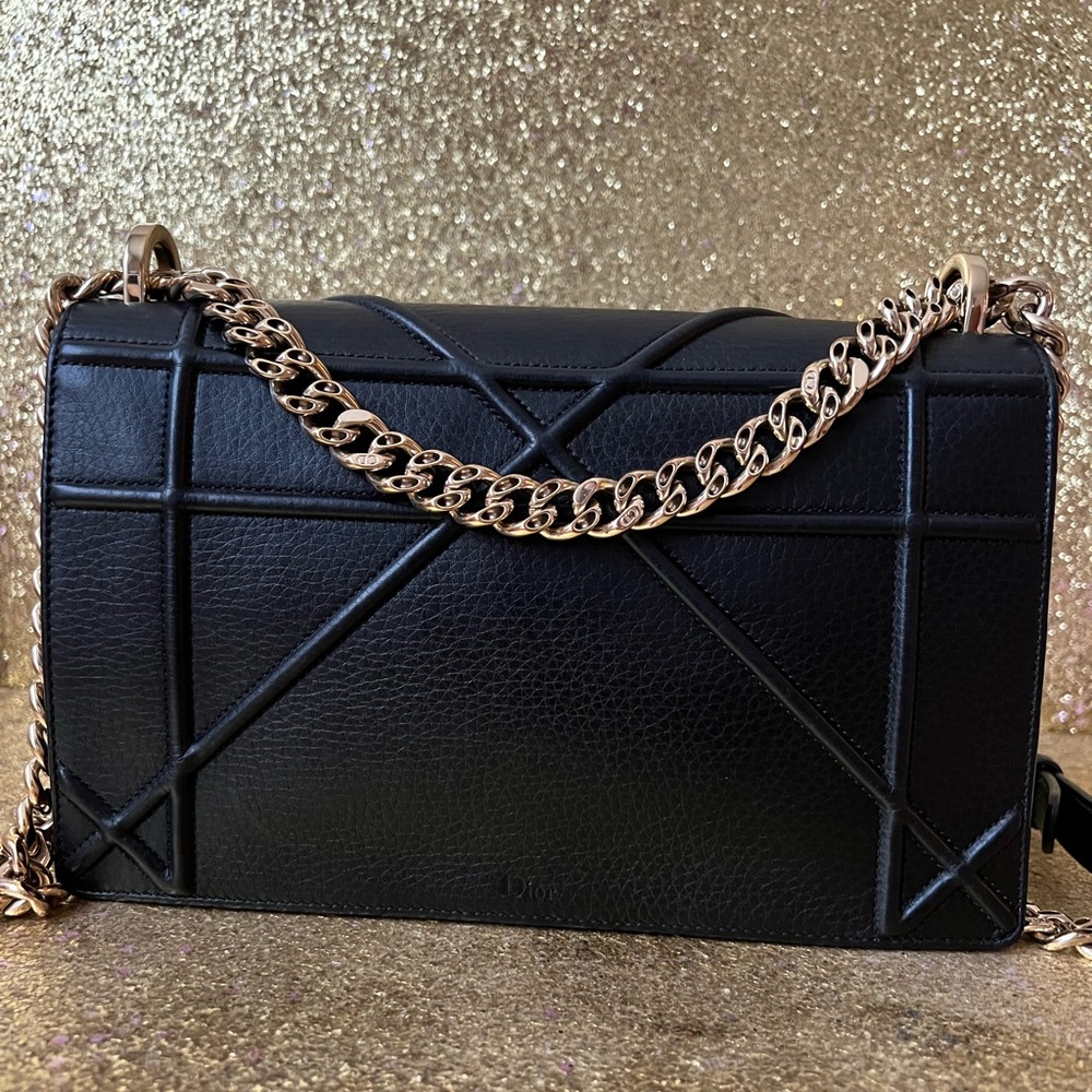 Dior Diorama bag excellent condition, gold chain - Picture 4 of 8